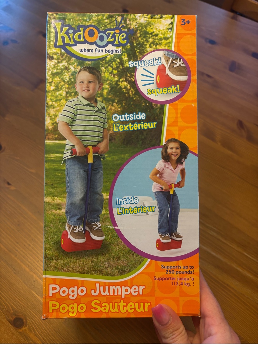 Red Pogo Jumper - Kids Balance Toy